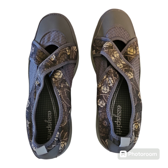 EUC Easy Spirit Wayanna strappy sneakers, gray, 9.5M - Picture 5 of 10